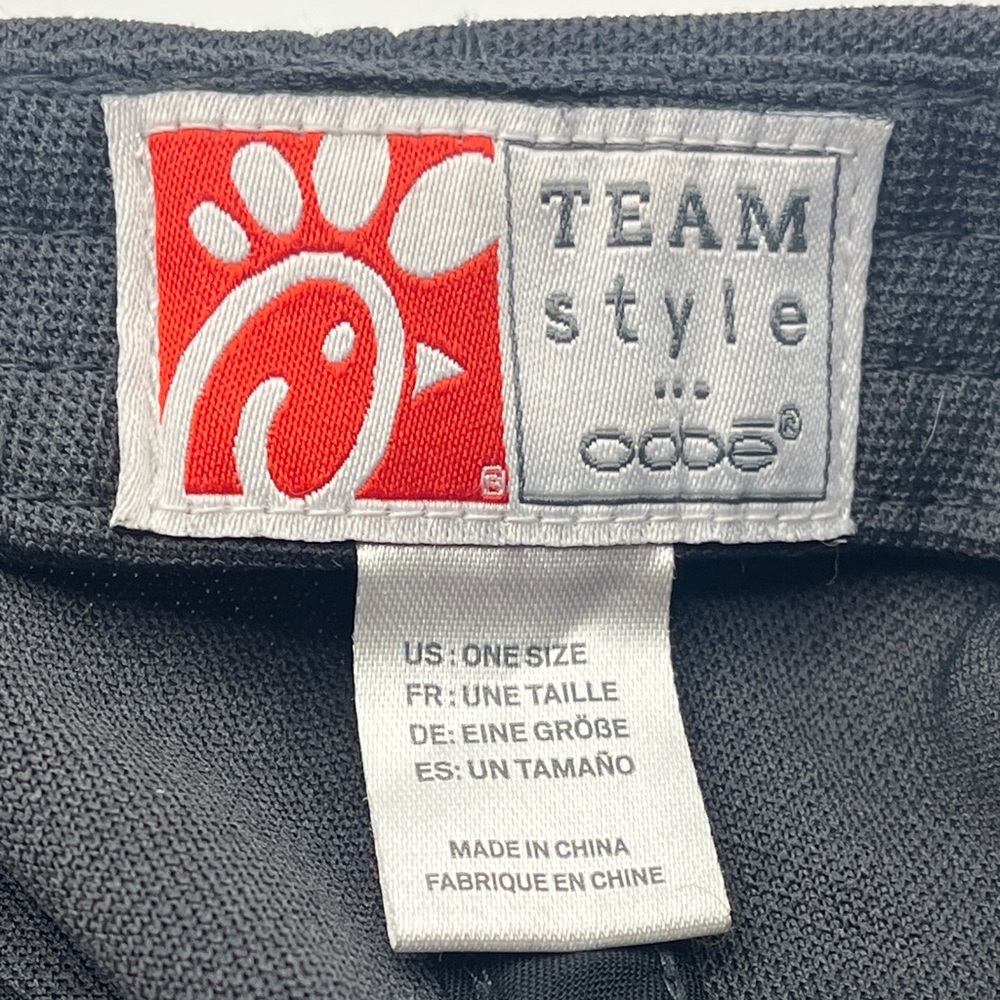 Chick-Fil-A Gray Cap with Red Embroidered Logo - Picture 2 of 10